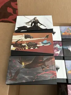 MTG empty bundle box lot of 16. Final Fantasy, Aetherdrift, Brothers War, etc - Image 2