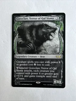 Goreclaw, Terror of Qal Sisma March of the Machine: Multiverse Legend pack fresh - Image 1