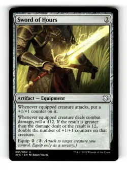 MTG: Sword of Hours | Commander: Adventures in the Forgotten Realms 61 NM - Image 1