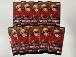One Piece 10 PACKS OP-13 Booster Pack - Japanese - Image 1
