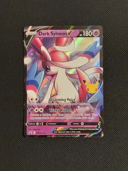 Dark Sylveon V SWSH134 Sword & Shield Promo Cards Holo NM - Image 1