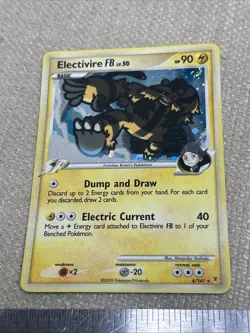 Pokemon TCG Card Game Electivire FB Lv. 50 SP 4/147 Holo Supreme Victors 2009 - Image 1