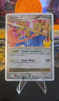 Zacian LV. X SWSH135 SWSH: Sword & Shield Promo Cards Holo - Image 1