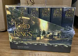 LOTR TCG Ages End Limited Ed Foil Collection Display Six 40-card Decks Sealed - Image 4