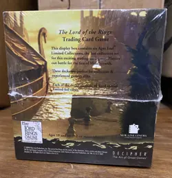 LOTR TCG Ages End Limited Ed Foil Collection Display Six 40-card Decks Sealed - Image 5