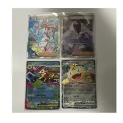 Pokemon Holo Card Lot - Rosa's Encouragement, Jacinthe, Mega Starmie, Meowth - Image 1
