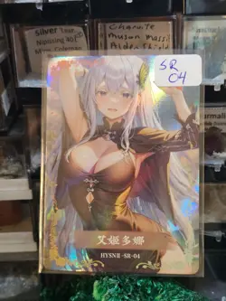 Echidna SR HYSNII-SR-04 Flower Girl Goddess Story Re:Zero Waifu Foil TCG Card - Image 1