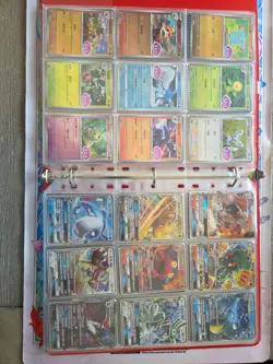 360 Pokemon Card Lot V VMAX EX Full Art Holo Rare GX SR Two Binder Collection - Image 4