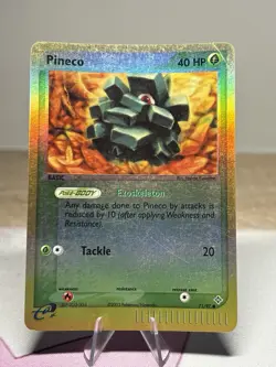 Pineco 71/97 Reverse Holo EX Dragon Pokemon Card MP - Image 1