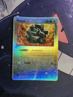 Pineco 71/97 Reverse Holo EX Dragon Pokemon Card MP - Image 2