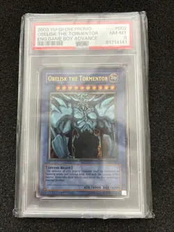 Yu-Gi-Oh! Egyptian God Cards GBI PSA 8 Set Ultra Rare Promo - Image 4