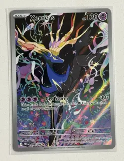 Pokemon Xerneas Full Art Holo 091/086 130 HP Basic English Card 2026 - Image 1