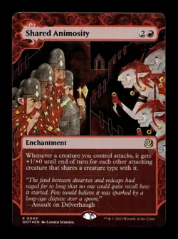 Shared Animosity 49 Foil R Wilds of Eldraine: Enchanting Tales - Image 1