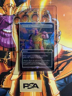 MTG Swords To Plowshares P 0001 PSA Magazine Promo May 2026 Sealed New Thanos - Image 1