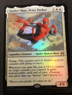 Spider-Man, Peter Parker - Foil - SPE - MTG - EN - NM - 0004 - Image 1