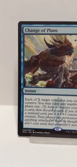 Change of Plans #24 (NM) Streets New Capenna NCC Magic MTG - Image 2