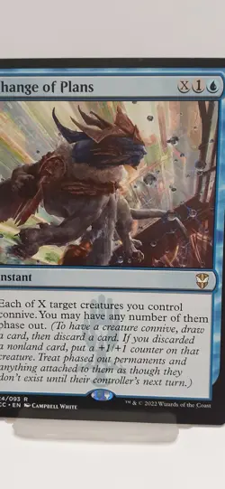 Change of Plans #24 (NM) Streets New Capenna NCC Magic MTG - Image 4