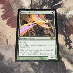 Birds Of Paradise X1 Mtg M11 Core Set 2011 Lp - Image 1