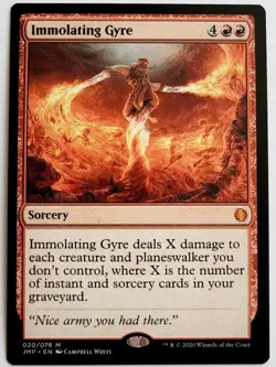 MTG Immolating Gyre - Jumpstart NM - Image 1