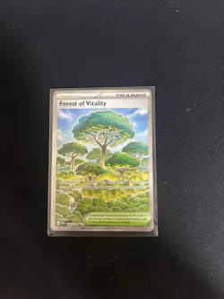 Pokemon TCG - Forest of Vitality Ultra Rare Full Art Perfect Order 109/088 Mint - Image 1