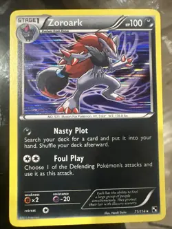 Zoroark #71 Pokemon Black & White - LP - Image 1