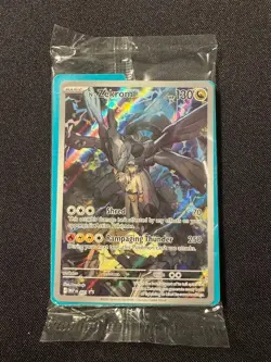 N's Zekrom MEP 031 Full Art Black Star Promo Pokemon Mega Evolution Sealed - Image 1