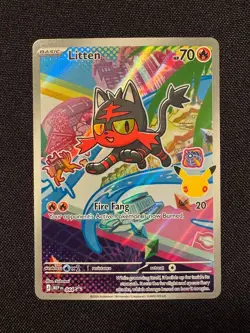Pokemon First Partner Illustration Collection Set of 3 Rowlet Litten Popplio - Image 4