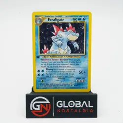 Feraligatr #4 1st Edition Neo Genesis Holo Rare Pokemon 2000 NM/M - Image 1