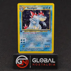Feraligatr #4 1st Edition Neo Genesis Holo Rare Pokemon 2000 NM/M - Image 3