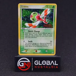 Yanma Reverse Holo #28 Ex team Rocket returns Pokemon 2004 NM - Image 3
