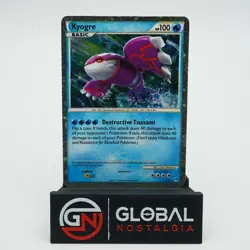 Kyogre Holo #SL6 Call Of Legends Pokemon 2011 LP+ - Image 1