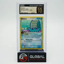 Omanyte #60 Ex Legend Maker 2006 Black Label Pokemon POP 40 CGC Pristine 10 - Image 1