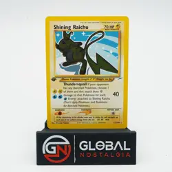 Shining Raichu #111 1st Edition Neo desiny Holo Rare Pokemon 2002 LP - Image 1