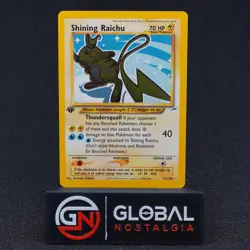 Shining Raichu #111 1st Edition Neo desiny Holo Rare Pokemon 2002 LP - Image 3