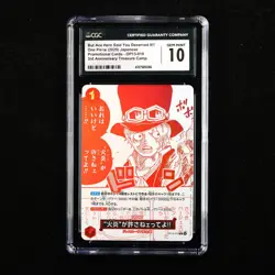 CGC 10 GEM MINT 2025 One Piece JPN But Ace Here Said You Deserved it OP13-019 R - Image 1