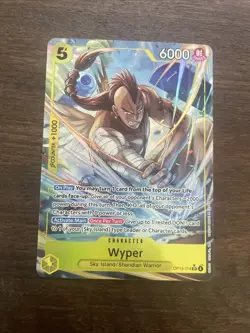 Wyper (Alternate Art) OP15-114 Adventure on Kami's Island Foil One Piece Tcg - Image 1