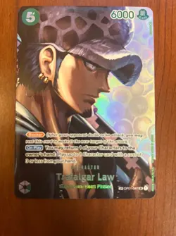 Trafalgar Law OP01-047 SP English One Piece Kingdoms of Conspiracies - Image 1