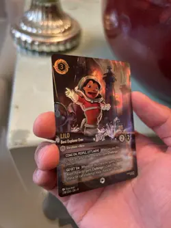 Disney Lorcana Lilo-Best Explorer Ever Enchanted Foil Card 238/204 English - Image 3