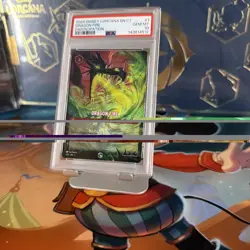 2024 DISNEY LORCANA EN C1-LORCANA CHALLENGE PROMO #1 DRAGON FIRE PSA 10 - Image 3