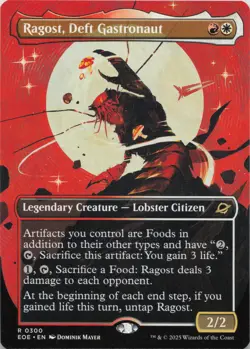 Ragost, Deft Gastronaut (Borderless) R Edge of Eternities 300 - LP - Image 1