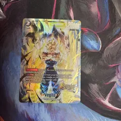 Vegito FS09-16 Bonus Pack Gold Art Dragon Ball Legends Promo Card - Image 1