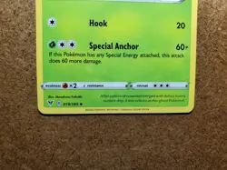 Dhelmise 19/185 Pokemon Card - Vivid Voltage *Pack Fresh* - Image 4