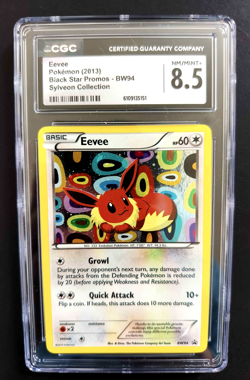 Pokemon Card - Glaceon Sylveon Collection 2013 BW CGC 8.5 - Image 1