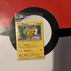 Pikachu Promo Card 20/108 Sealed Build a Bear Workshop Stamped Mint Condition - Image 1