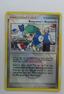 Roseanne's Research - (League Promo) 125/132 League & Championship Cards Reverse - Image 1