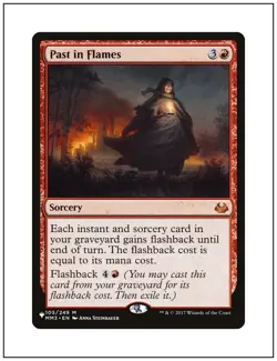Past in Flames, The List (from Goblin Storm Deck), Magic MTG NM - Image 1