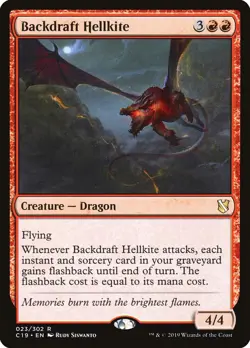 Backdraft Hellkite [Commander 2019] Magic MTG - Image 1