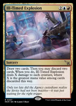 x1 Ill-Timed Explosion NM, MTG Murders at Karlov Manor - Main Set - Image 1