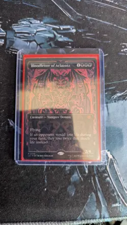 Bloodletter of Aclazotz (Borderless) The Lost Caverns of Ixalan Foil (Near mint) - Image 3