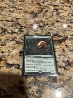 Magic: The Gathering Avatar The Last Airbender Badger Mole Cub non-foil - Image 1